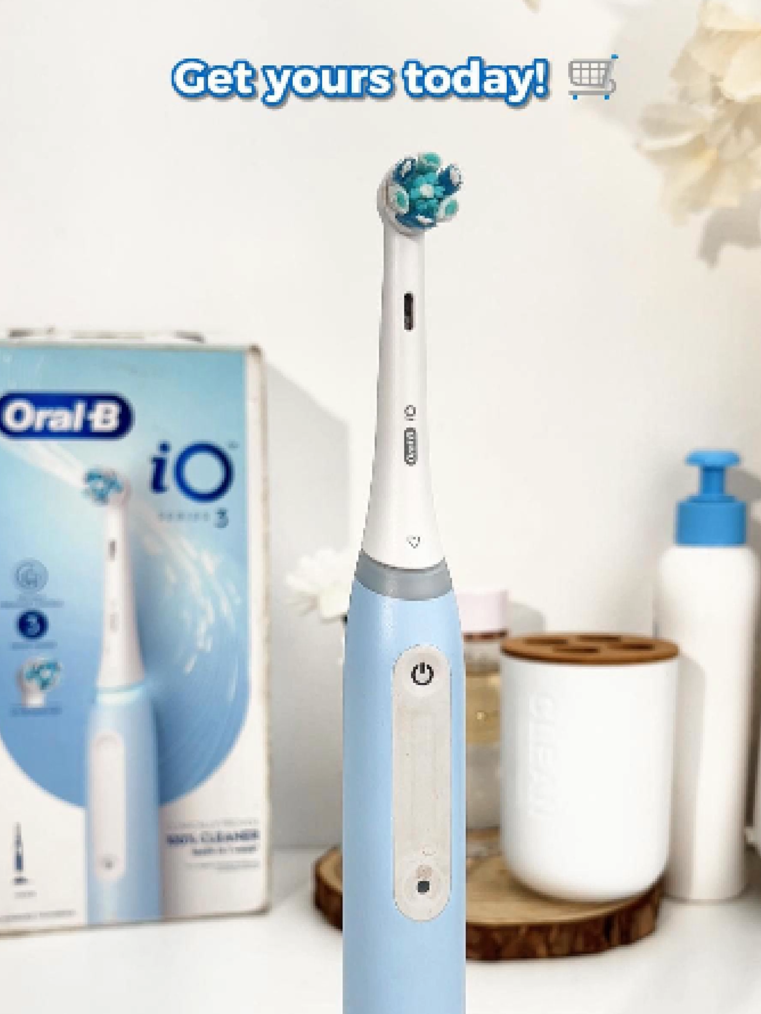 Break free from dull brushing 👀✨ Meet the Oral-B iO2—deep clean, smart pressure sensor, and dentist-level results. Tap the basket to get yours! 💙 #oralcare #teethcare #oralb #oralhygiene #oralhealth
