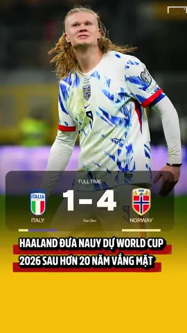 Haaland đưa Nauy dự wc sau hơn 20 năm chờ đợi #bongdastory #bongda #xuhuong #haaland #nauy 