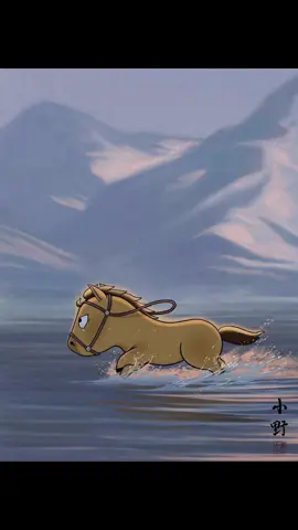 Em ngựa đang hot rần rật này có tên là Mã Tiểu Dã, một nhân vật do tác giả Hoàng Tam Thuỷ sáng tạo ra.  Trên xiaohongshu của tác giả có rất nhiều bức tranh về Tiếu Dã mang tinh thần như thế này: Có thể nhỏ bé, có thể tầm thường, có thể yếu đuối, có thể bật khóc, có thể không giỏi đương đầu, nhưng nếu bạn kiên trì thì vẫn có thể trở nên lớn lao, thành công, và toả sáng ✨ Mỗi chúng ta luôn là chiến mã trên hành trình của riêng mình. Chuyện gì nghĩ mình không làm được, biết đâu vừa khóc vừa làm lại được~