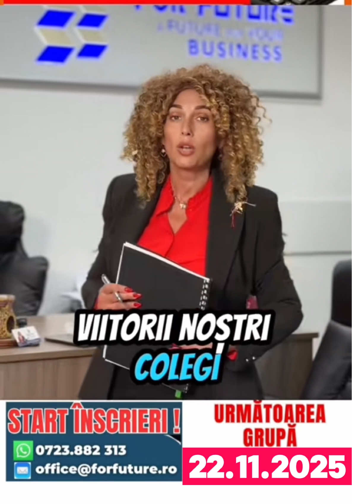 💣 Avem 25% reducere! NU știi contabilitate primară? Atunci pierzi timp, bani și control. 👉 Vrei să depinzi mereu de altcineva sau vrei să fii stăpân pe business-ul tău? 📌 Învață contabilitate primară — scurt, clar, practic. Fără teorie inutilă, doar ce ai nevoie CA SĂ NU TE BLOCHEZI. 🚨 Cursurile încep pe: 22 NOIEMBRIE & 20 DECEMBRIE 📞 Înscrieri: 0723.882.313 📧 office@forfuture.ro 🌐 www.forfuture.ro/cursuri ⚡ NU mai amâna. Fie știi, fie plătești scump neștiința. #contabilitateprimara #curs #reducere #oferta #business