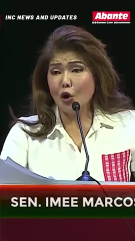 ‘NAGDA-DRUGS SIYA’  Inakusahan ni Senador Imee Marcos ang kapatid niyang si Pangulong Bongbong Marcos na lulong sa paggamit ng droga.  “Batid ko na, na nagda-drugs siya. Nalaman ko at ng pamilya. Nalaman ng pamilya, seryoso ito,” ani Imee sa Iglesia ni Cristo anti-corruption rally.  “Mas lumala ang kanyang pagkalulong sa droga dahil parehas pala silang mag-asawa,” dagdag pa niya. #AbanteNews  📹: INC News and Updates