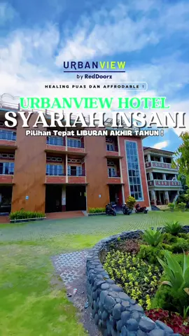 Udah punya planing liburan akhir tahun belum? Yukk booking sekarang sebelum penuhh, akhir tahun yuk nginep disini dengan view cantik dan sejukk di URBANVIEW HOTEL SYARIAH INSANI. Jangan lupa booking lewat aplikasi RedDoorz dan masukin kode promo 