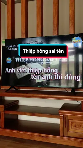 Viết thiệp mà cũng sai tên nữa …🤣#thiephongsaiten#thanhdat #cover#nhungem #hatchaykhongmic