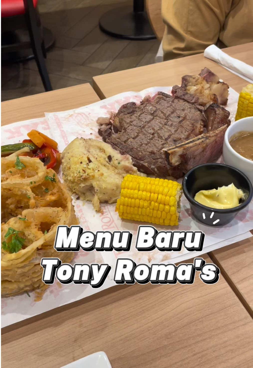 Tony Roma's kembali dengan Ribs Challenge 2025 dan Menu Baru sempena musim perayaan!  Time For Tony Roma's 10 November 2025 hingga 7 Januari 2026 Korang patut cuba Prime Rib Royale yang istimewa ni! Dapatkan di Tony Roma's berdekatan anda! #MRTerjah #TonyRomas #Ribs 