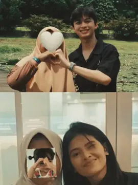 akhirnya setelah sekian lama ngagumi mereka berdua bisa ketemu dan foto langsung!!🥹🫶🏻 #radenrakhadpp #basmalahgralind #rakhamala #xybca #foryoupage 