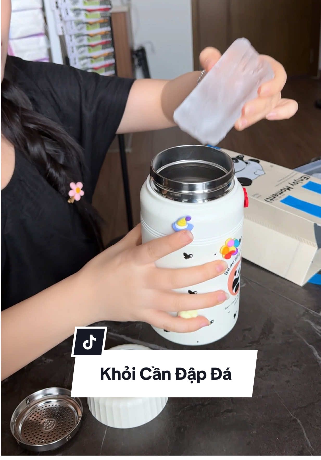 Bình to giữ nhiệt tốt nè #binhgiunhiet #binhgiunhiet1000ml #binhgiunhietcute 