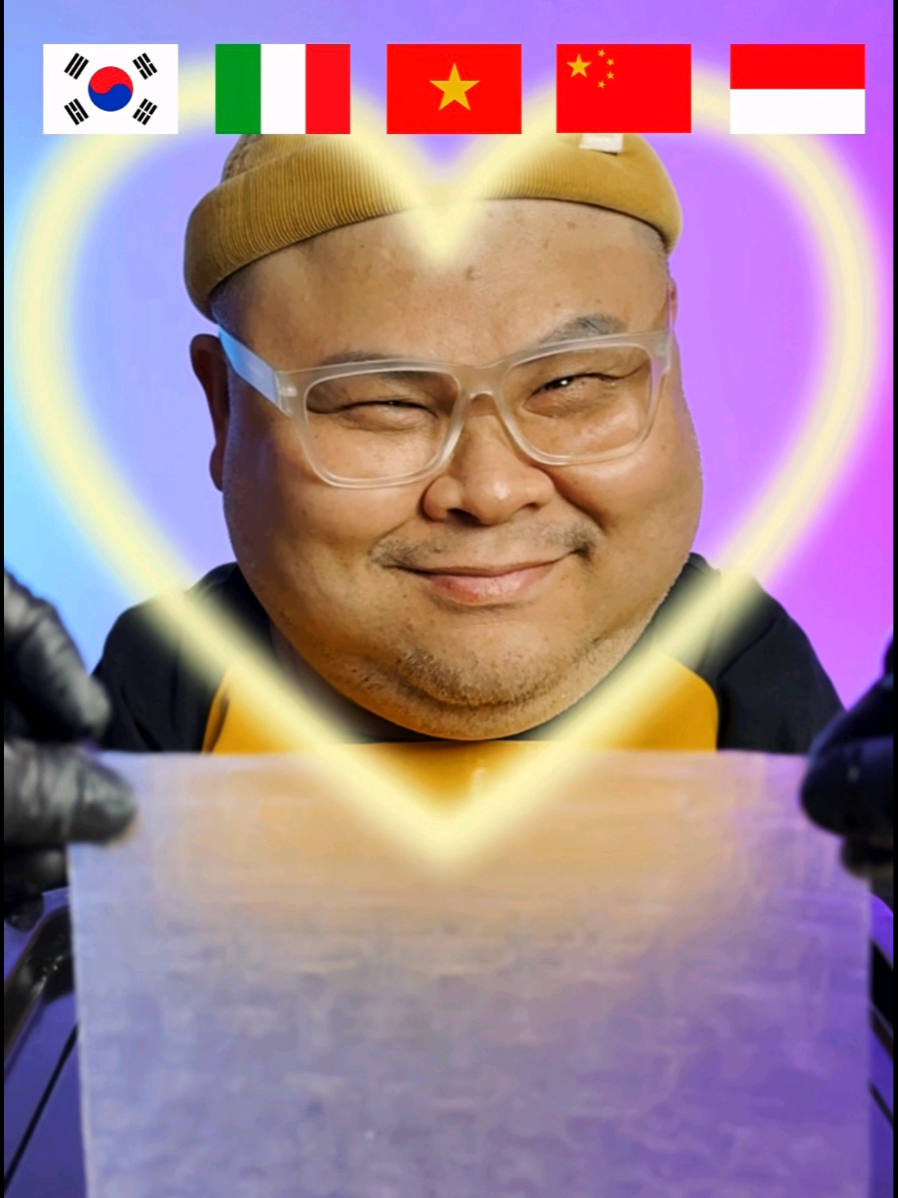 라이스페이퍼 나라별면#mukbang #허미노 #좋았다 #배고파 #린딩동 