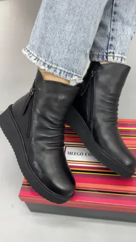 Зима MeegoComfort 🖤 Теплі зимові черевики, які не хочеться знімати — створені для холодів! ✨ Чому вони стануть вашими улюбленими: ✔️ Натуральна м’яка шкіра ✔️ Зручна бічна блискавка — легко взуваються. ✔️ Тепла підкладка з цигейка— справжній затишок у мороз ✔️ Легка, нековзка підошва — впевнена хода навіть по льоду 📍 Модель: OX66887-1M 📏 Розміри: 39,40,41 🎨 Колір: чорний  💸 Ціна зі знижкою : 3690 🚚 Відправка щодня 🎁 Безкоштовна доставка при повній оплаті 🔄 Легкий обмін та повернення 💳 Оплата при отриманні — без проблем 📩 Пиши в дірект або замовляй на сайті (лінк у профілі) #MeegoComfort #зимовічеревики #зручнезимовевзуття #теплевзуття #зима2025