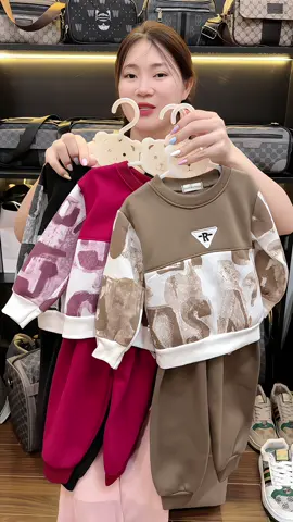 Combo 3 bộ nỉ ấm áp cho bé #thoitrangtreem #setchobe #setni #bonichobe 