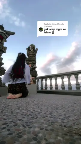 Replying to @Ahmad Nurul  sampun adem ayem ten ajaran Hindu 🙏🏻