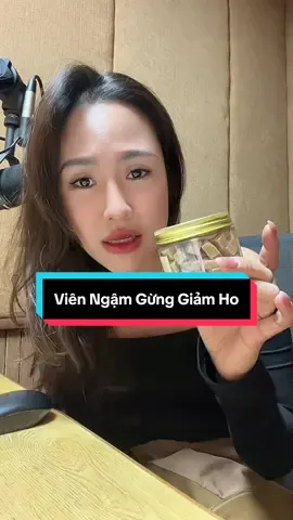 Mấy bác hay ho vào mùa lạnh thử ngậm viên gừng này nhé, dễ chịu cổ lắm! #vienngamgungkyson #ankhuong #vienngamgung #xh 