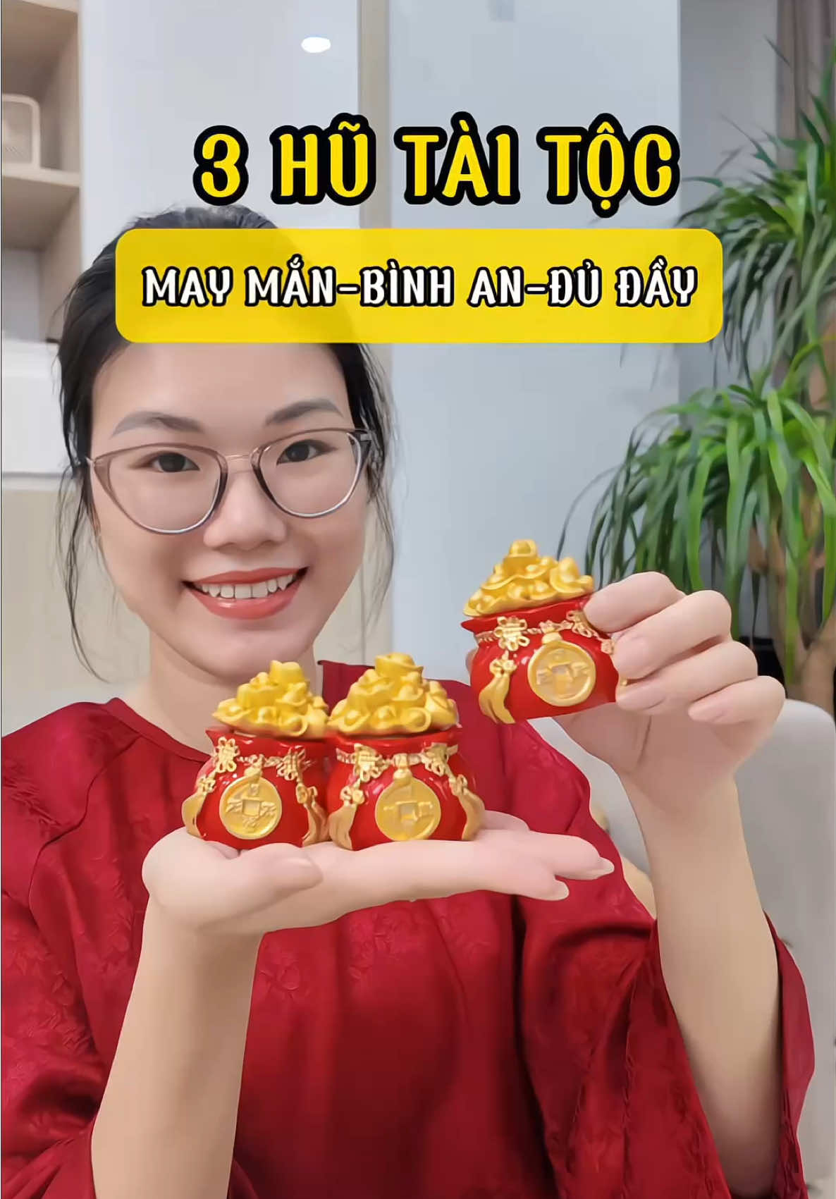 Không ngờ là 3 hũ lại đẹp đến vậy #hutailoc #hutailocmayman #dandanreview #tet2026 #thuhutailoc 