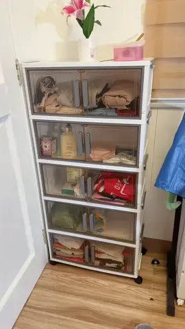 Derorice Modern 5-Tier Storage #deroricecabinet #wardrobe #wardrobeplasticcabinet #plasticcabinet #plasticcabinetwithwheels 