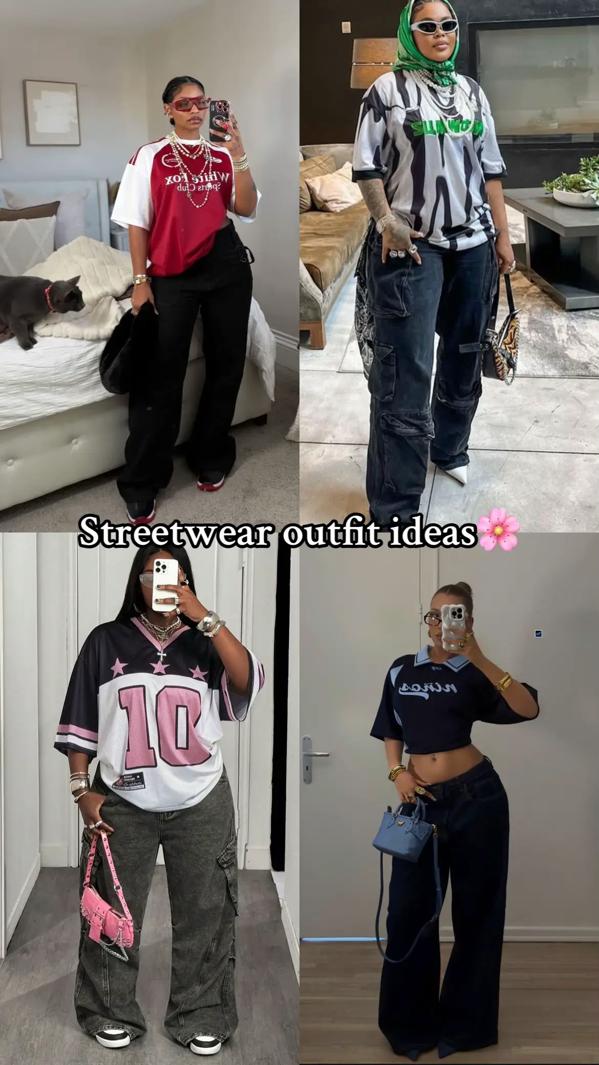 Follow For More Fashion Tips Lovelies 🌸 #dailypinspo #streetwear #jersey #StreetFashion #outfitideas 