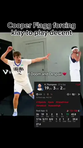 Cooper Flagg ROTY? #kyrieirvinglover9112 #cooperflagg #klaythompson #dallasmavericks #nbameme 