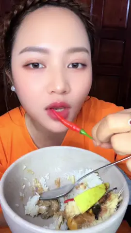 @Lin_Home Official 🍀 ăn cơm với mắm bò hóc bằm xả ớt ngon nhứt nách 🥰🤪🤪🤪#viral #mắm #mambohoc #xuhuong #mukbang 