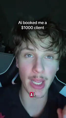 Ai just booked me a HUGE client  #ai #sidehustle #websitedesign #artificialintelligence #lovablepartner 