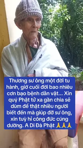 Mọi sự hữu duyên phát tâm cúng dường, xin hoan hỷ gửi về số tk để ở ảnh đại diện. Nội dung xin ghi : Giúp đỡ sư ông 94 tuổi, dù là 5K hay 10K tất cả đều rất trân quý. A Di Đà Phật xin tuỳ hỉ công đức vô lượng 🪷