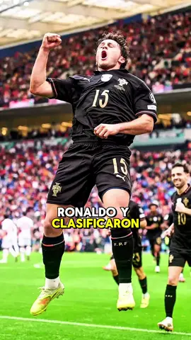 La reacción de Cristiano Ronaldo al tiro libre perfecto de Neves #CristianoRonaldo #Portugal #Ronaldo #Neves #PortugalSelección 