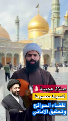 اطلبوا حوائجكم من السيدة معصومة 🤚🏻#الشيخ_جعفر_الطائي #النجف_الأشرف #ياحسين #رزق #ايران  