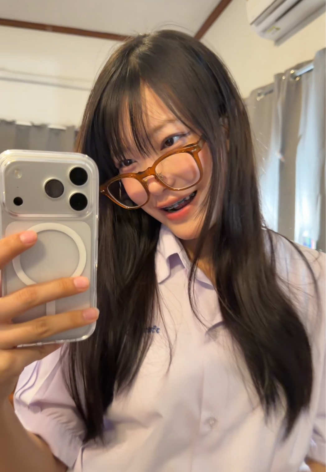 กลับมาจากเรียนผมอะเพลีย #fyp #foryou 