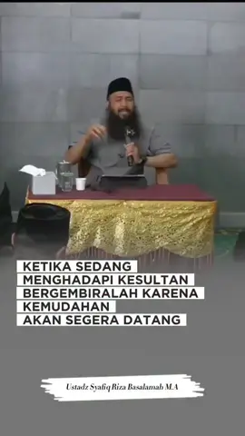 bergembiralah karena setelah musibah akan ada kemudahan yang datang #ustadzsyafiqrizabasalamah #manhajsalaf #kajiansunnah #jalanpulang 