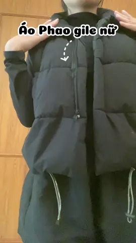 Áo phao gile nữ #aogile #aophaogilenu #thoitrang#xuhuong #viral 