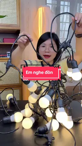 Đèn led trang trí ngoài trời #hangxinhtuoi #denledtrangtri 