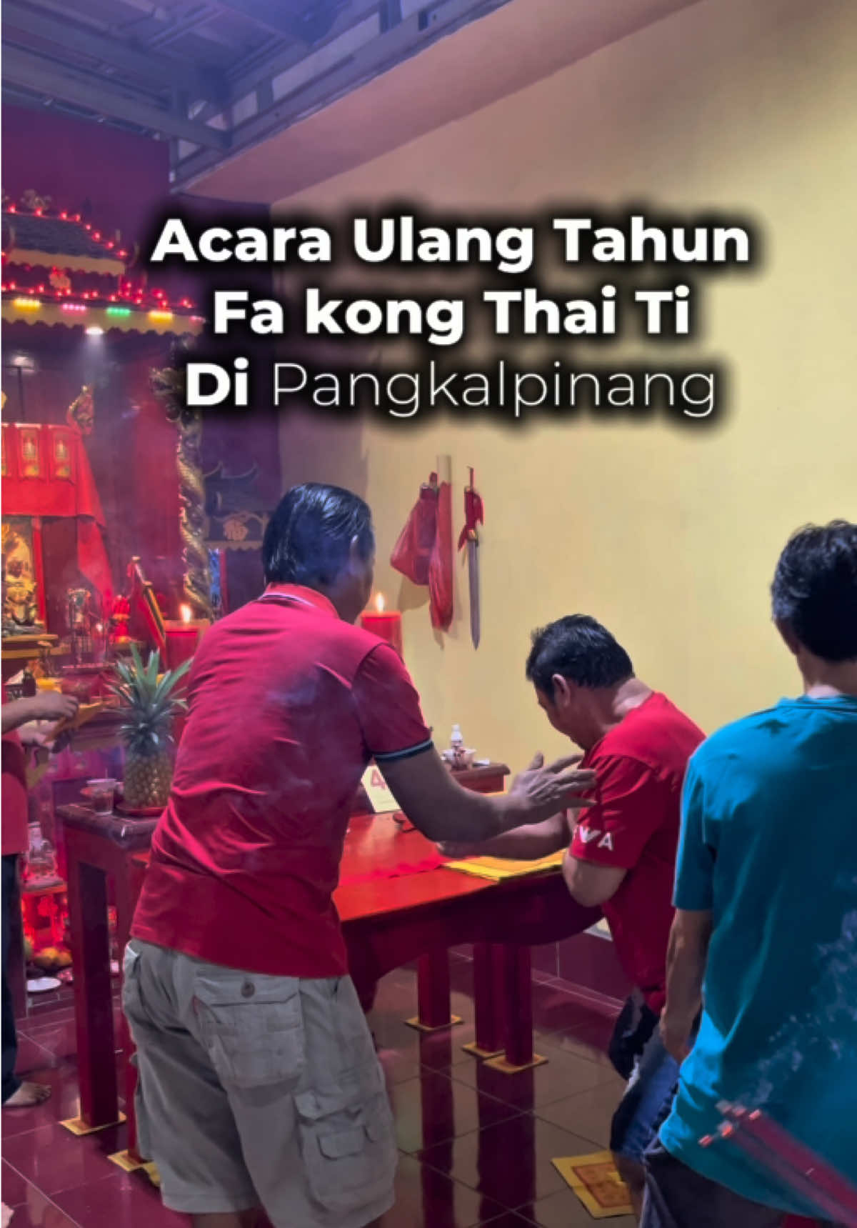 Hari ini 17 November Ulang tahun ada kong thai ti , acara koko video ini di Belakang RSUD Pangkalpinang. Bntu follow dan share ya biar Makin banyak yang tau‼️ #jalurlangit #bangkabelitung #pangkalpinang #bangka #fyp 