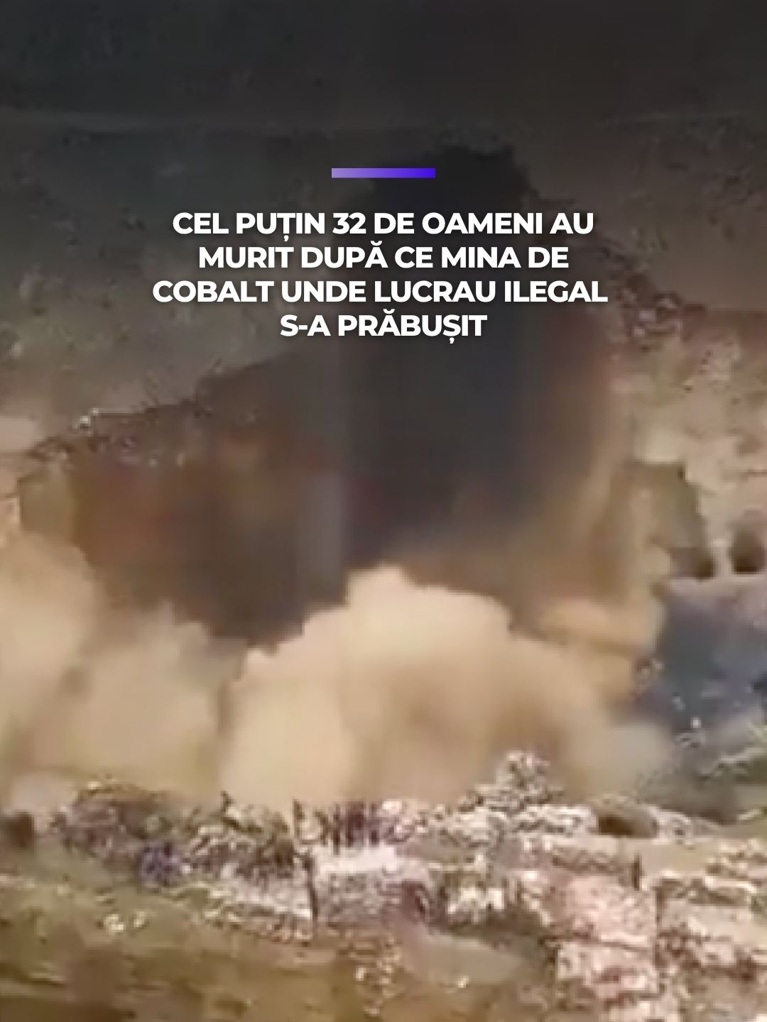 Cel puțin 32 de mineri clandestini şi-au pierdut viața, sâmbătă, după o surpare care a avut loc într-o mină de cobalt din sudul Republicii Democrate Congo. Republica Democrată Congo produce peste 70% din cantitatea de cobalt la nivel mondial, acest metal fiind esențial pentru bateriile utilizate în dispozitive electronice și vehicule electrice. Cea mai mare parte din această cantitate este extrasă din mine industriale uriașe, însă se estimează că peste 200.000 de persoane lucrează în mine ilegale, transmite AFP, potrivit Agerpres. #digi24 #stiriledigi24 #congo #mina