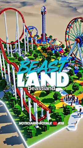 Beast Land el parque temático de MrBeast 👀