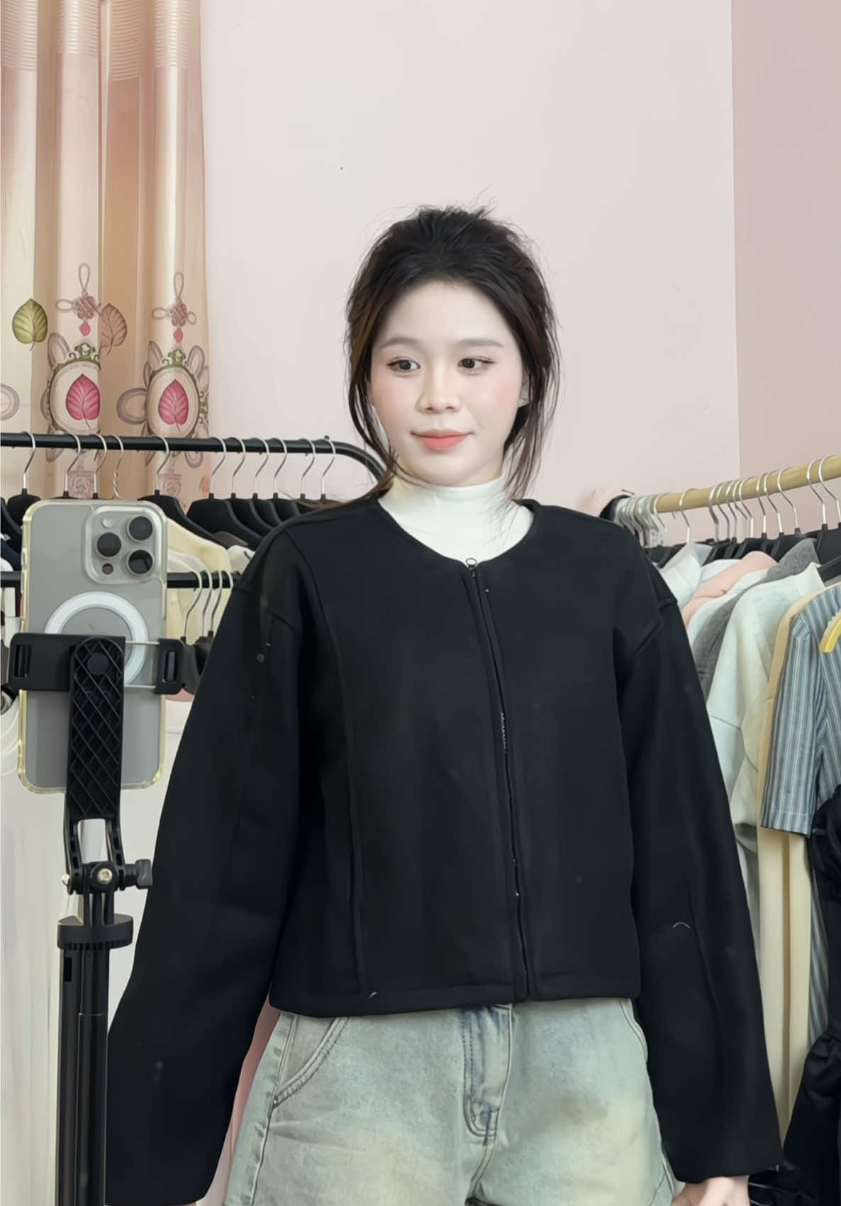 Áo khoác dạ nhà Kimee House nè #outfit #fyp #xh 