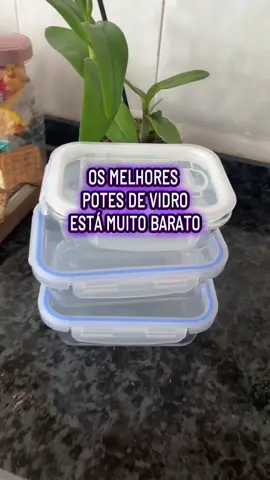 Os potes de vidro mais queridinhos chegaram com valor excelente e estão saindo rápido! Garante o seu para o Natal!  Kits de 5 ou 10 unidades. 🛒 Garanta o seu antes que acabe! #natal #tiktokshopbrasil #potesdevidro #poteshermeticosorganizados #cozinha 