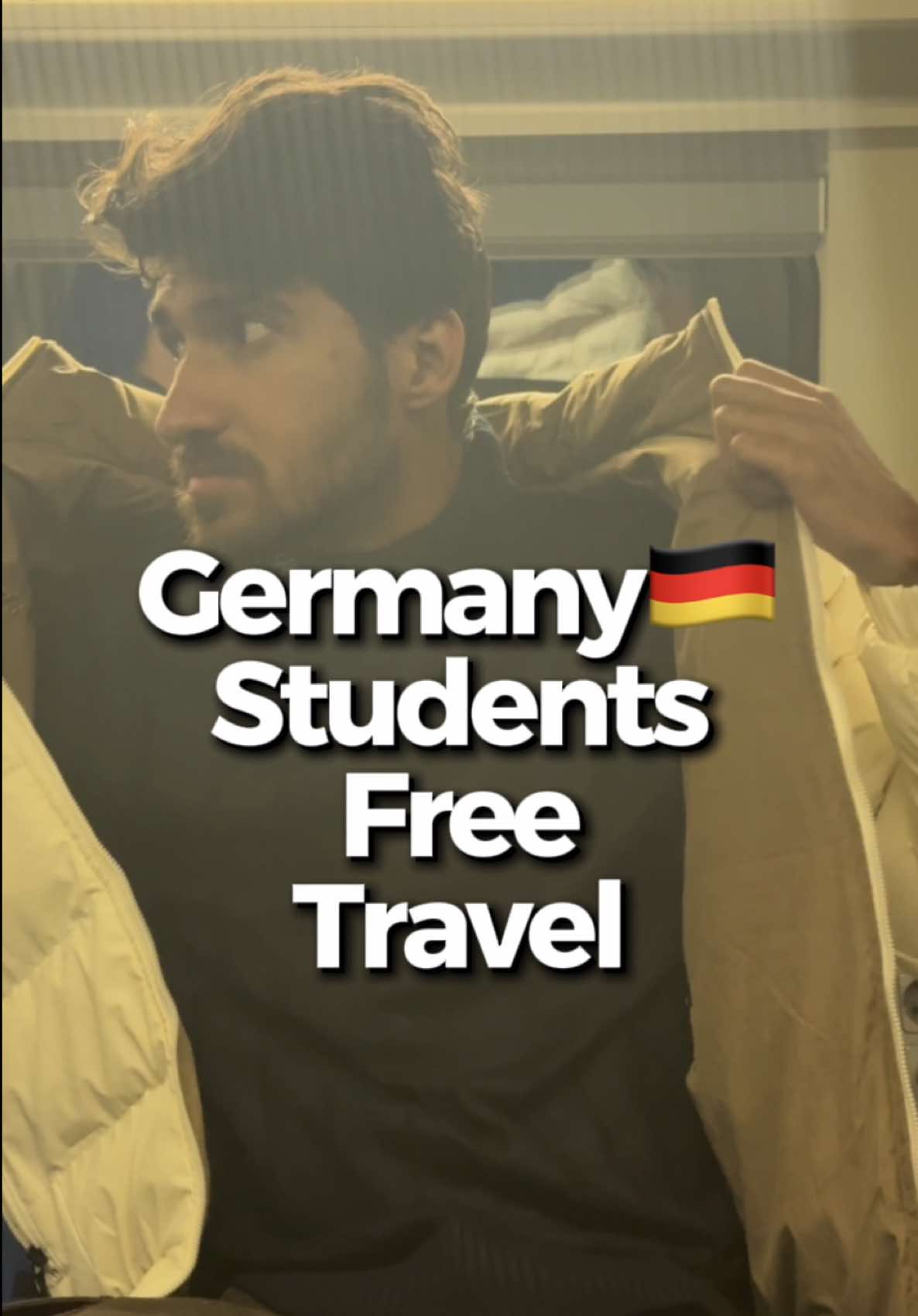 Germany students free travel with duetchland semesterticket.  #studyingermany #germany🇩🇪_tik_tok #germanytiktok #internationalstudent 