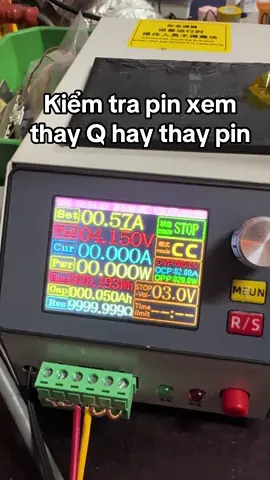 Cách kiểm tra pin xem nên thay Q hay thay pin mới #mobilerepair #suadienthoai 