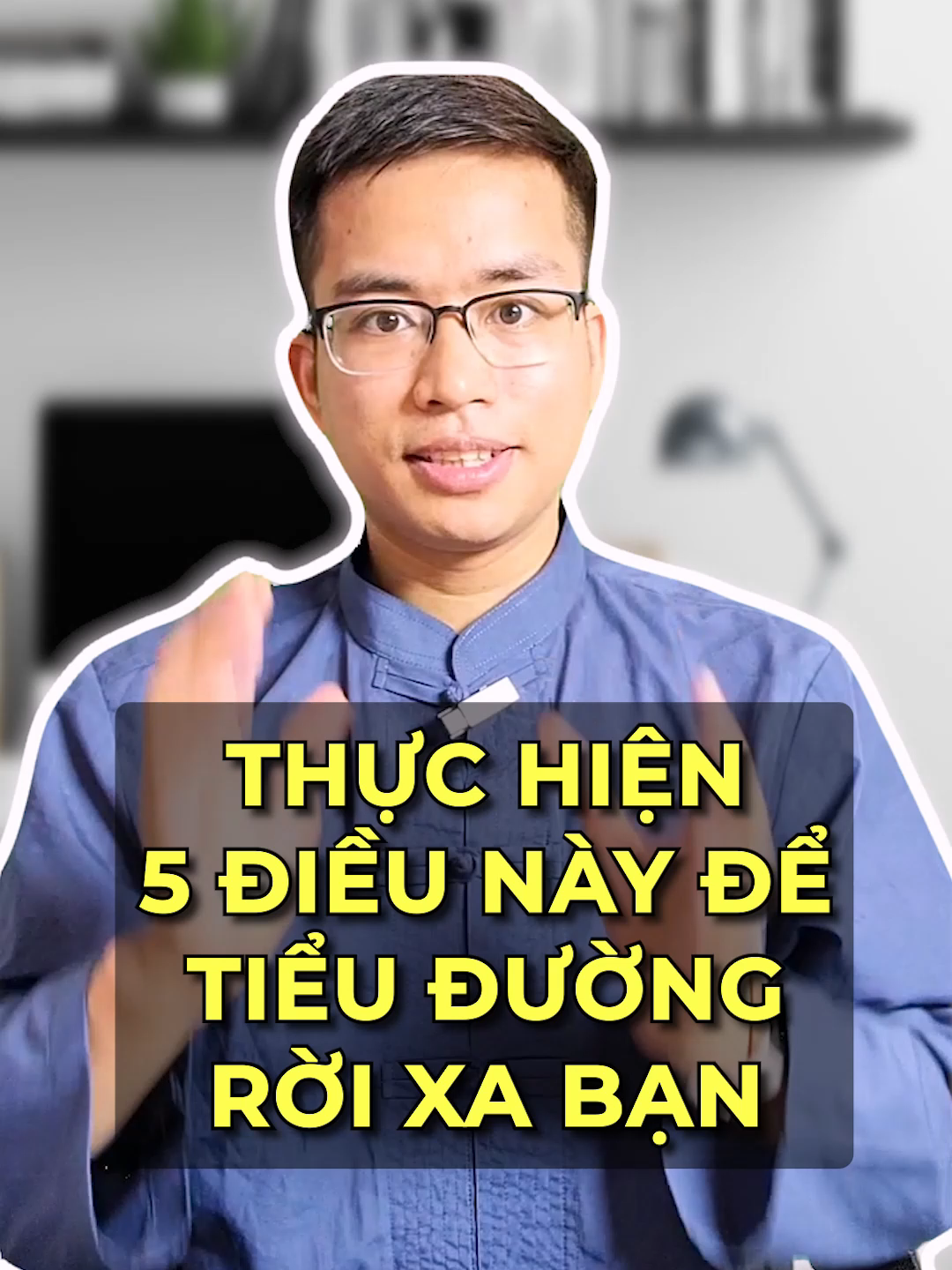 Thực hiện 5 điều này để tiểu đường rời xa bạn. #suckhoe #songkhoe #chamsocsuckhoe #yhoccotruyen #xuhuong