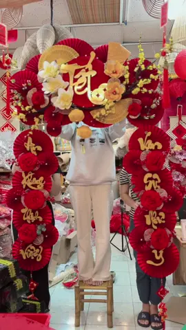 Sét decor tết lung linh là lên luôn đặt sớm em nhận làm nhé các bác chứ cận quá em làm ko kịp ạ #manhtrangtritet #tet2026 #trangtritet #vaiconcong #vaiconcong 