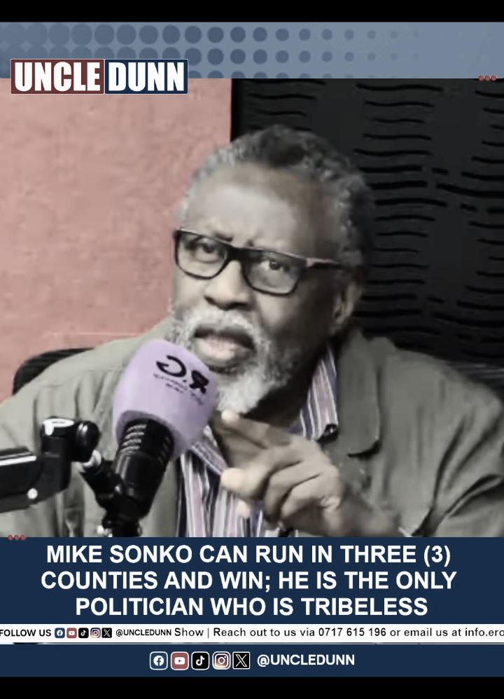 Sonko is the only Kenyan Politician who is Tribeless, he can run and win a governor's seat in Mombasa 