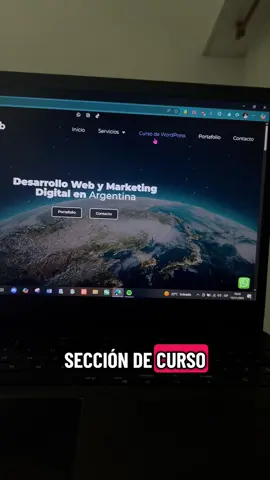 INSCRIBITE A NUESTRO CURSO > LINK EN NUESTRO PERFIL  En el curso vas a aprender a desarrollar sitios web profesionales con Wordpress - los alumnos son agregados a un grupo de WhatsApp donde van a poder realizar cualquier tipo de preguntas y en caso de necesitar ayuda en algún proyecto los mejores alumnos van a trabajar con nosotros  #paginaweb #wordpress #diseñoweb #negociosonline #cursosonline 