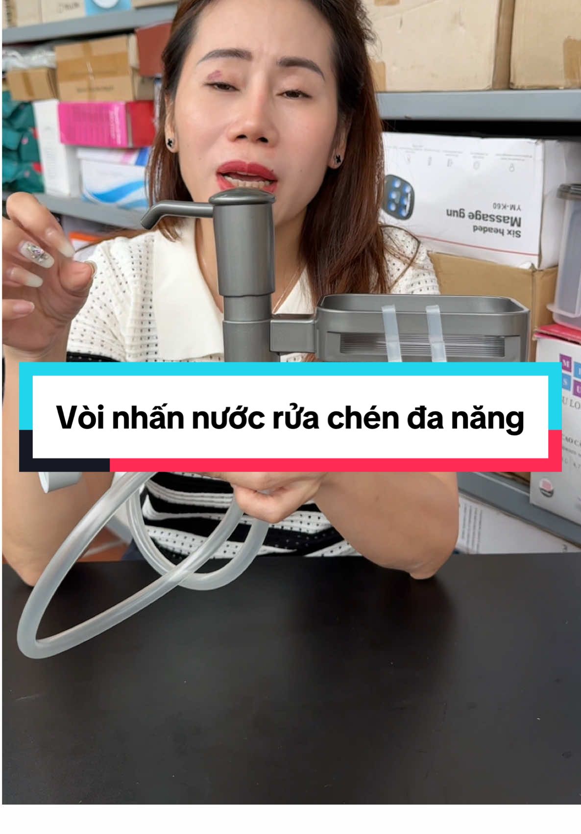 Vòi nhấn nước rửa chén tiện lợi đa năng #thuythothe #xuhuong #xuhuongtiktok #voinhannuocruabat #voinhannuocruachen 