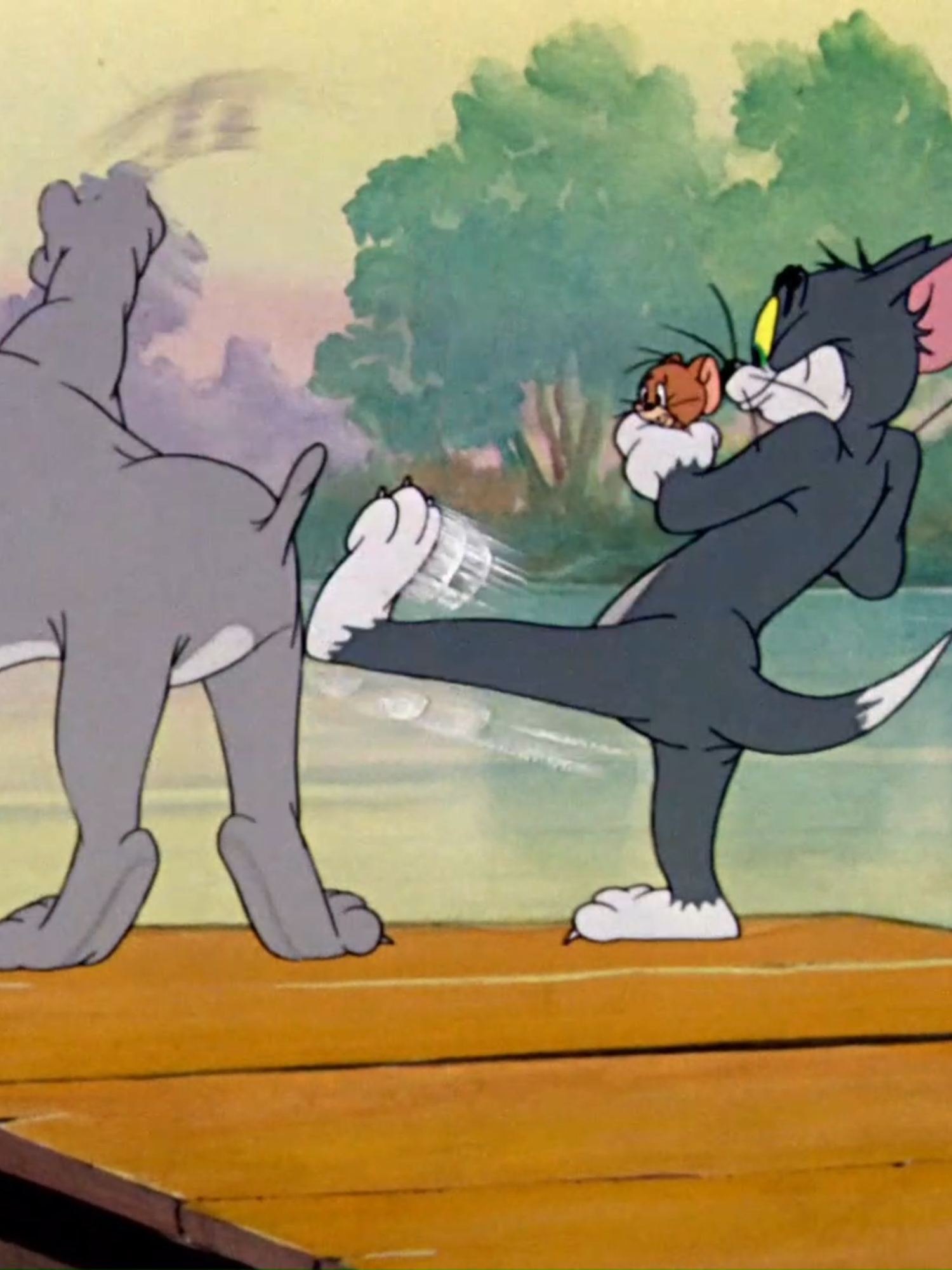 今日は、日本🆚ボリビア戦⚽ トムも負けじとスパイクをゴールイン⁉️ #トムとジェリー #トムジェリ #サッカー #tomandjerry #anime