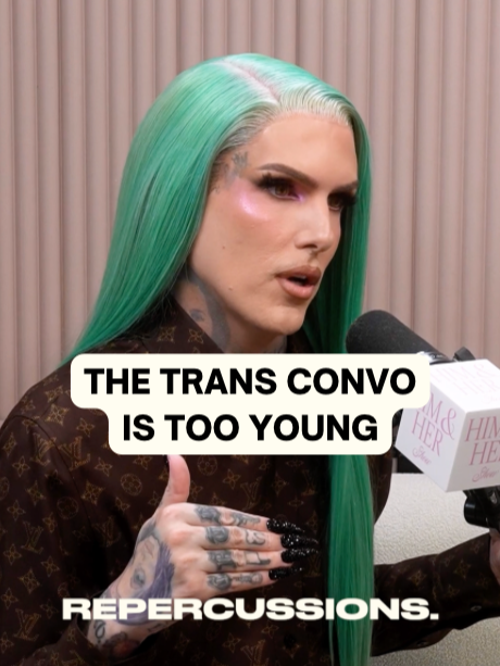 Is the transgender conversation happening too early??? #jeffreestar shares his POV on the show 🤔