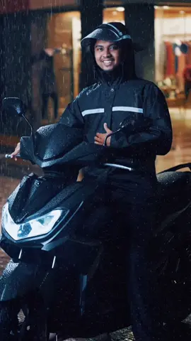 Tak perlu lagi risau hujan ketika keluar rumah#fyp#bajuhujan#Menunggangbajuhujan#Bajuhujanmotosikal