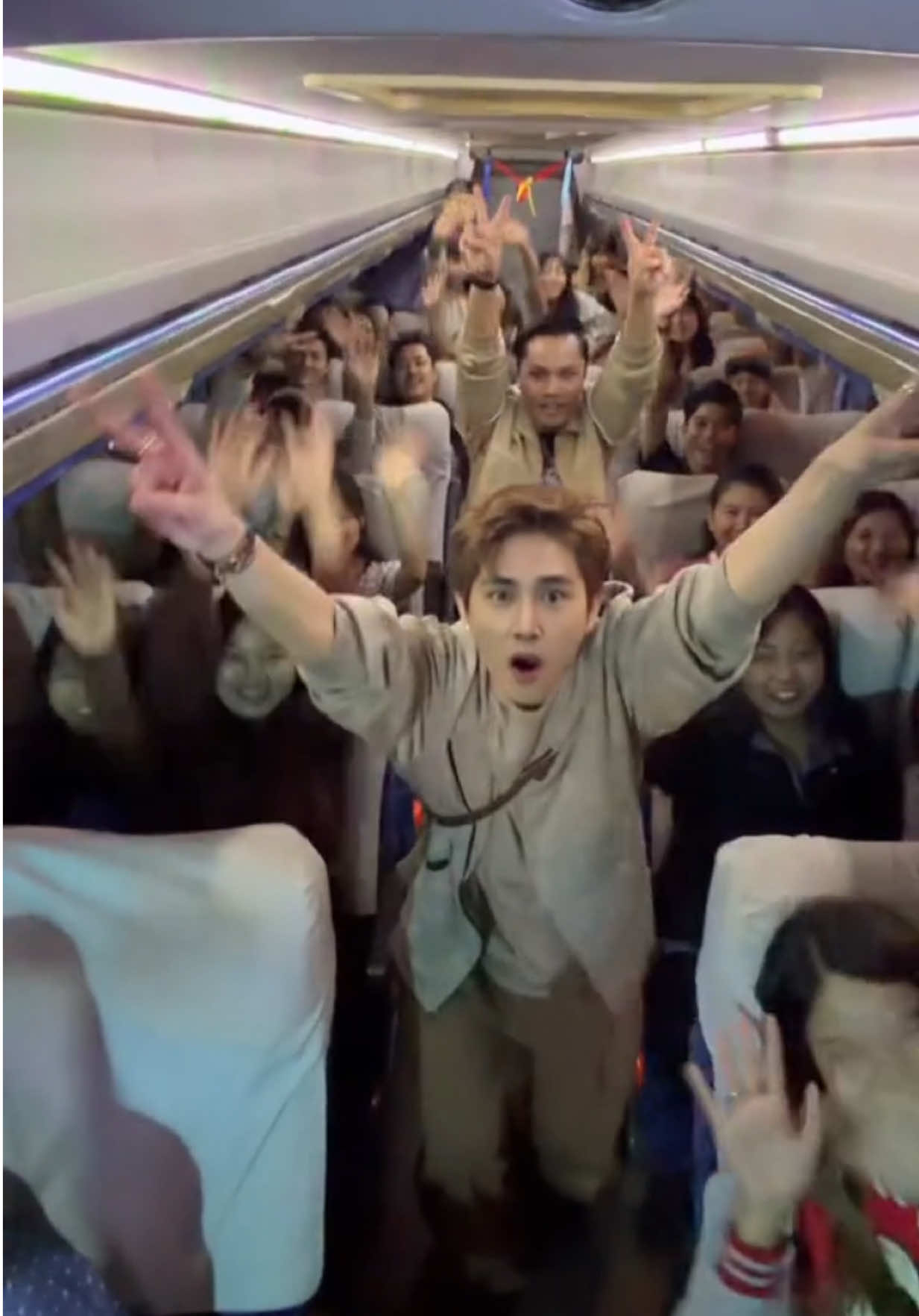 Thank you so much for working hard together for a year. This journey is not for me,                    it's for all of you.###.                                             Have a good rest and 😉                    🫡🫡🫡🫡 🚍🚌