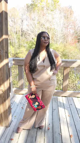 The moment I saw this Kashmir Viii Girlfriends Clutch, I knew I needed it. The perfect finishing touch to any neutral look. 🤎✨ #OutfitDeets 📝 ▫️Two Piece Set: @user24525016126  Mahina Top & Mahina Pants  ▫️ Boots: @TJ Maxx  ▫️ Purse: @target Vanity Crossbody Bag - A New Day - Leopard ▫️ Clutch: @KashmirVIII  The 