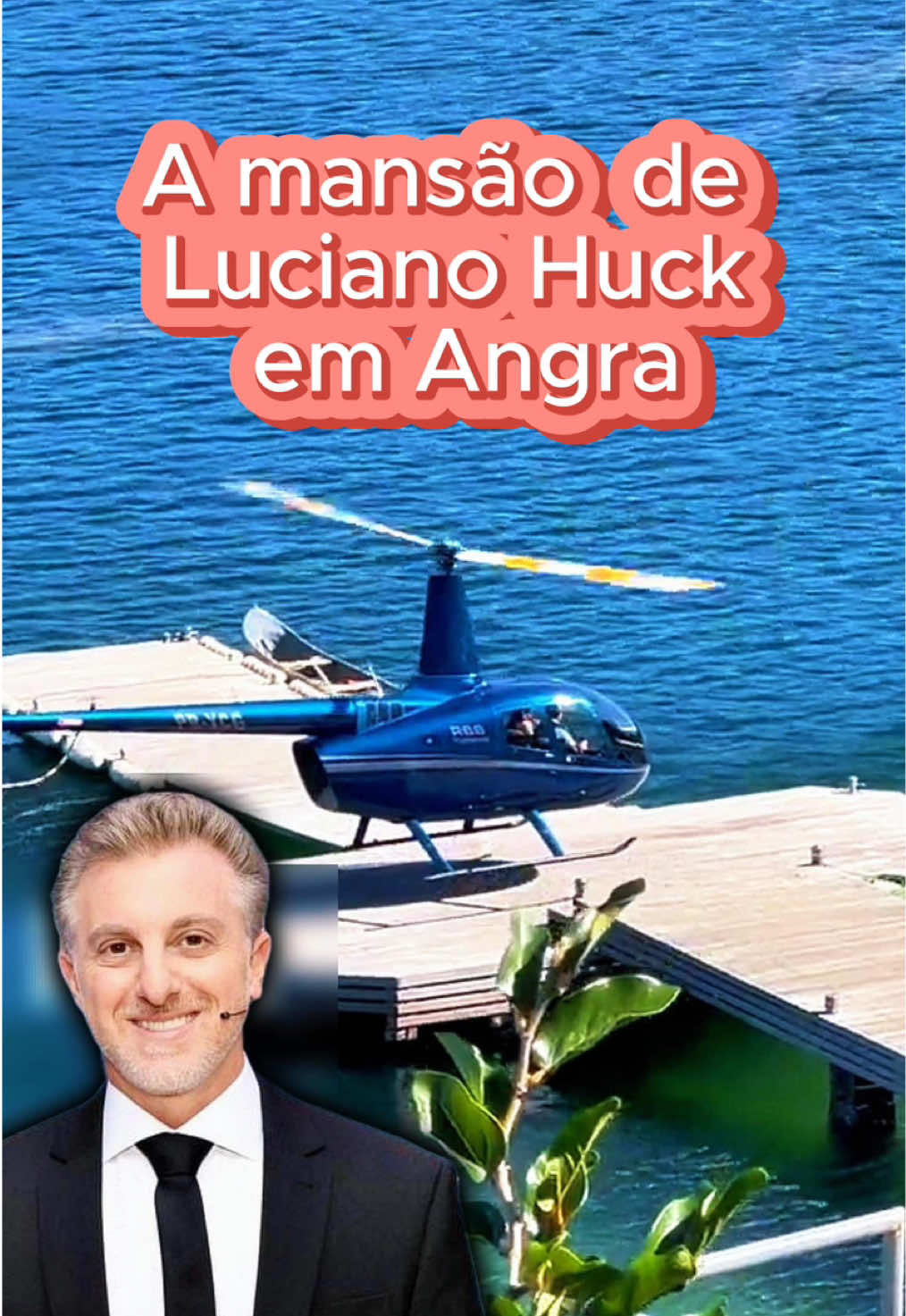 A mansão de Luciano Hulk em Angra, mais protegida que um banco!  #luxo #riqueza #famosos #fofoca #milionario 