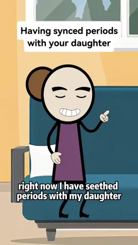 Having synced periods with your daughter#MomsofTikTok #funny #momanddaughter #explorepage #momlife