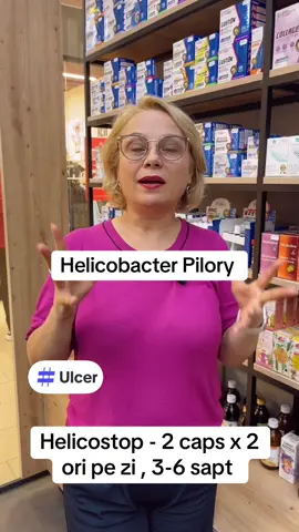 Helicobacter Pilory -remedii naturale !  8 din 10 pacienți scapă de această bacterie cu Helicostop capsule 
