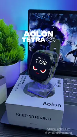 Smartwatch AOLON TETRA S5 #smartwatch #aolontetras5 #WIBGAJIAN #promoguncang1212 