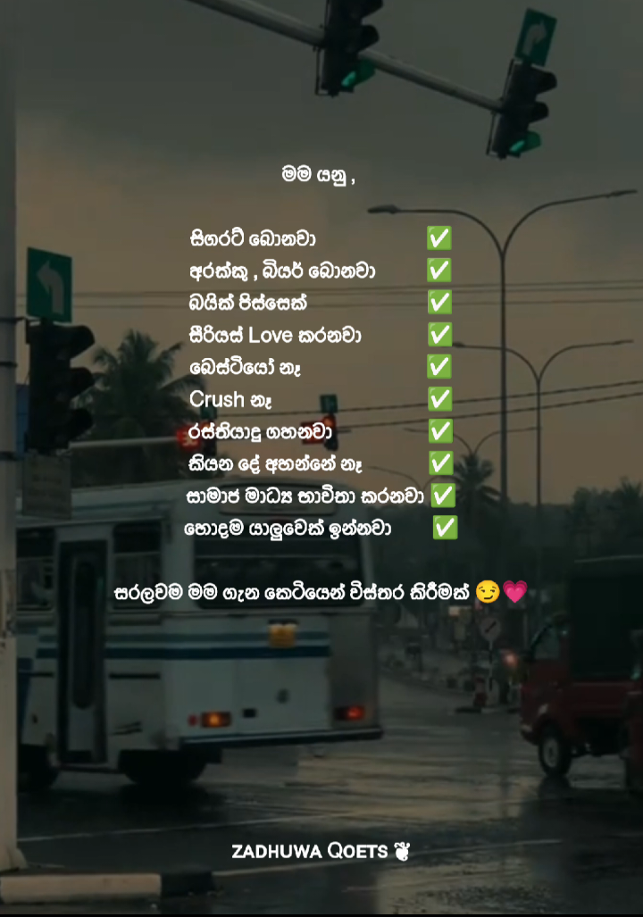 මම යනු , 😏💗  . . #ᴢᴀᴅʜᴜᴡᴀ_Qᴏᴇᴛꜱ #fyyyyyyyyyyyyyyyy #foryou #trending #viralvideo 